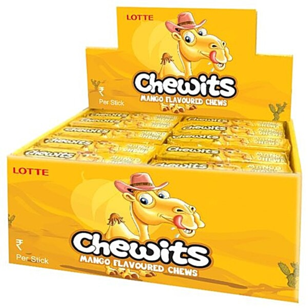 LOTTE CHEWITS MANGO STICK 25G
